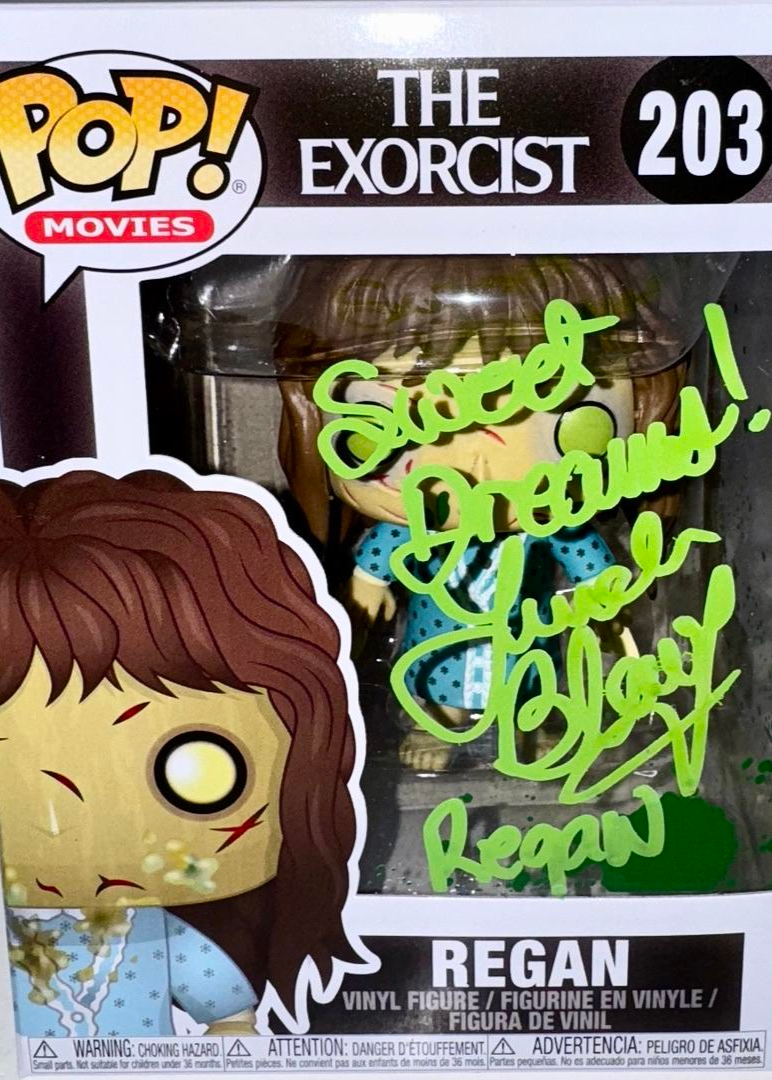 Linda Blair Signed Funko Pop #203 Regan (The Exorcist) - OC Celebrity Marketing #02